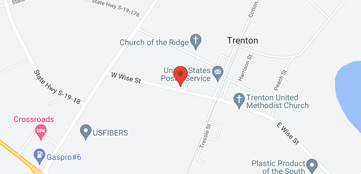 map of 103 Miller Street, Trenton, SC 29847